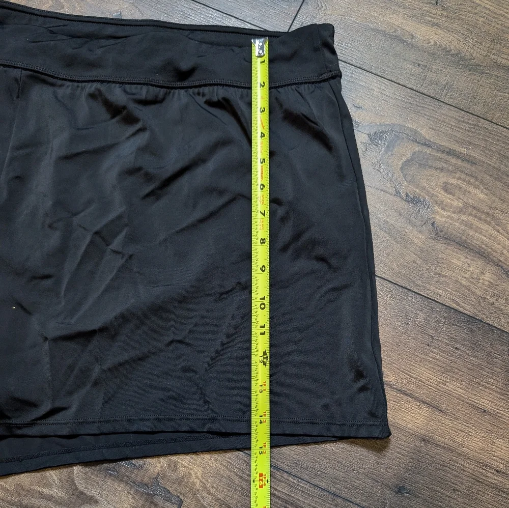 NEW Swimsuits For All Black‎ Swim Shorts Size 26